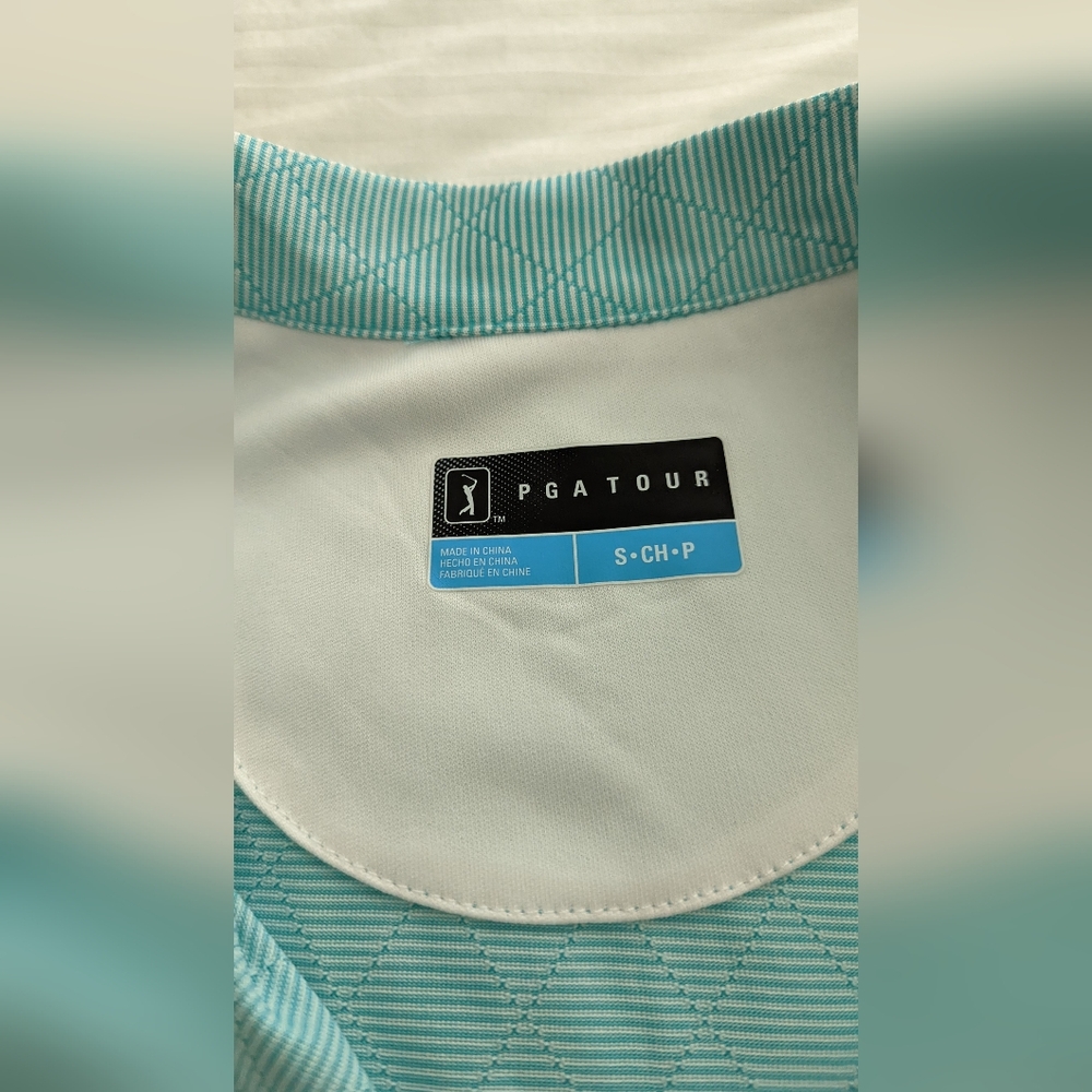 Ladies Small Sleeveless PGA Tour Golf Shirt - Picture 3 of 4